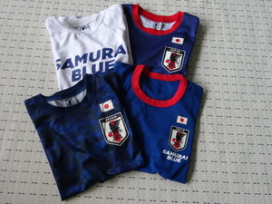 ■SAMURAI BLUE■Tシャツ 4枚セット サイズ１５０・１６０ BANDAI　バンダイ