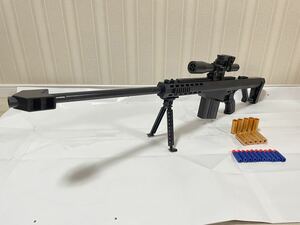 バレットm82風ナーフガン 排莢式　はいきょう　エアガン　エアコキ　銃