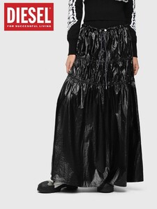  дизель юбка женский maxi длинный gya The - чёрный черный нейлон покрытие DIESEL бренд черный O-LIN черный S