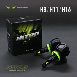 HA36S アルト ターボRS LEDフォグランプ 10000LM ファン搭載 H8 H11 H16 LED ヘッドライト LEDバルブ 6500K