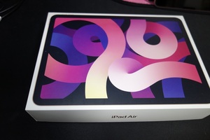  очень красивый товар царапина и т.п. нет. время использования маленький [apple]iPad Air 10.9 дюймовый no. 4 поколение Wi-Fi 64GB MYFP2J/A A2316 Rose Gold