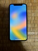 docomo SIMロック iPhoneX　スペースグレイ　64GB　ジャンク_画像2