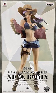 【ロビン】◎ワンピース FLAG DIAMOND SHIP ニコ・ロビン MASTER STARS PIECE NICO.ROBIN 未開封 非売品 プライズ景品 絶版