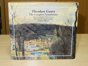 ◆CPO：Theodore Gouvy 交響曲全集　ジャック・メルシェル指揮 ドイツ放送フィルハーモニー ザールブリュッケン 4CD