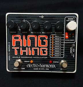 ELECTRO-HARMONIX Ring Thing リングモジュレーター 多機能 9プリセット