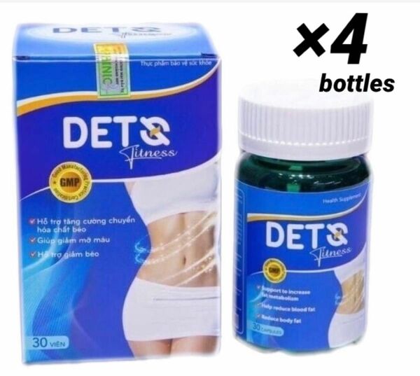 Dets fitness Deto ×4bottles