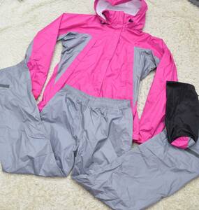 レディース 女性 XERES セレス 雨具 レインスーツ ジャケット と パンツ セット アウトドア 登山 トレッキング ゼビオスポーツ