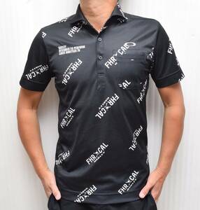 19年 定価1万 OAKLEY オークリー ゴルフ 半袖 ポロシャツ SKULL DIAGONAL SHIRTS