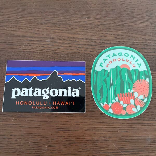 未使用 パタゴニア patagonia ホノルル限定 ステッカー