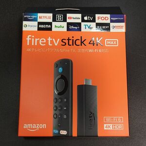 [外箱折れアリ] Amazon Fire TV Stick 4K Max 第1世代 ( 第3世代リモコン付属 )