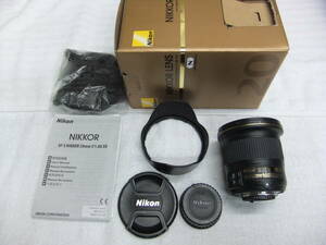 Nikon ニコン AF-S NIKKOR 20mm F1.8G ED ケース,フード,元箱付 カビ,クモリなし AF動作確認済