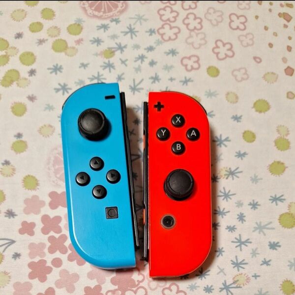 【訳あり】ジョイコン Nintendo Switch ネオンレッド ネオンブルー Joy-Con 左右セット　純正品