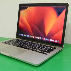 感動品 　　Macbook Pro（Retina -2013)13インチ　A1502 メモリ ４GB SSD 512GB MacOS Sonoma14.5