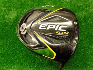 中古品 エピックフラッシュスター epic FLASH STAR 10.5度 Speeder EVOLUTION for callaway R シャフト ヘッドカバー付き