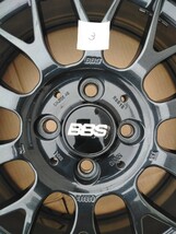 【③画像確認用】軽自動車用 美品 1本 BBS RG-F 16インチ 6.5J+48 PCD100 4穴 タイヤアルミ 165/50R16 イボ付 スタッドレス VRX 2015年製_画像6