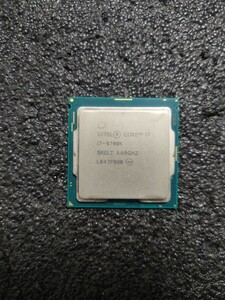 Intel Core I7 9700K ジャンク