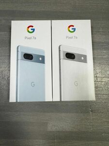 【新品未使用品】 Google Pixel 7a Sea Snow 2台セット