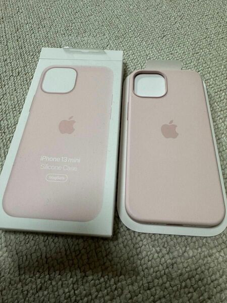 8ヶ月使用　Apple 純正シリコンケース　iPhone13 mini ピンク　MM203FE/A