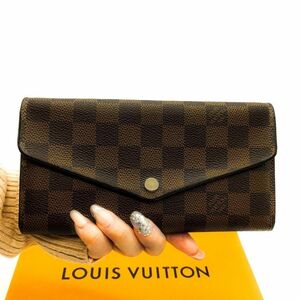 ルイヴィトン ポルトフォイユサラ ローズ ヴァレリーヌ LOUIS VUITTON 長財布 ポルトフォイユ サラ ウォレット