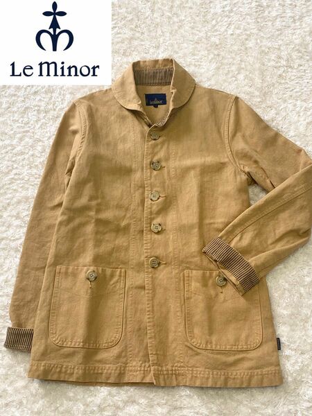 ルミノア leminor 麻×コットン ジャケット