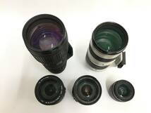 ☆ Canon 用レンズまとめ ☆ CANON ZOOM LENS EF 70-200mm 1:2.8 L ULTRASONIC + EF 24mm 1:2.8 他3本 キャノン シグマ カメラレンズ_画像2