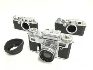 ☆ レンジファインダーカメラ まとめ 2 ☆ KIEV KueB + Leica + Canon ☆ 他レンズ1本 キエフ ライカ キャノン