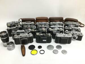 * film camera summarize 1 * KODAK Retina Ia + Xenar ×2 + Anastigmat + Signet 35 ×2 + Arco 35 + J other 10 pcs lens 2 ps ko Duck 