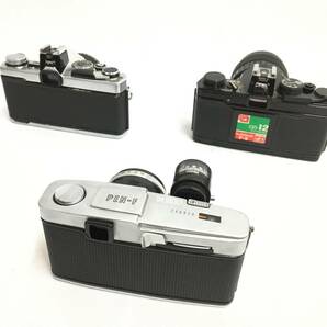 ☆ OLYMPUS まとめ ☆ PEN + PEN-EE + PEN-F + PEN EE-2 + OM-1N + 35 SP + OM-2 他レンズ9本 オリンパス フィルムカメラの画像6