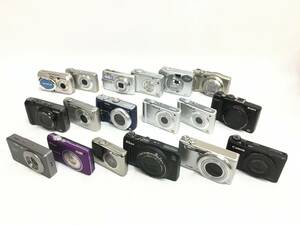 * compact digital camera summarize 4 * RICOH CX6 + Nikon COOLPIX ×3 + CASIO EXILIM + movio MAF100 other 12 pcs Ricoh Nikon Casio 