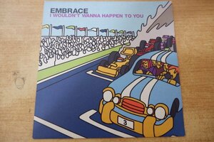 EPd-6437＜カラー盤＞EMBRACE / WOULDN'T WANNA HAPPEN TO YOU