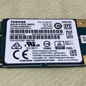 TOSHIBA mSATA 256GB管242