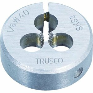 ＴＲＵＳＣＯ 丸ダイス ＳＫＳ ウィット ５０径 ７／８Ｗ９ [T50D78W9]