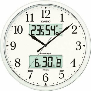  Casio радиоволны настенные часы диаметр 350mm [ITM660NJ8JF]