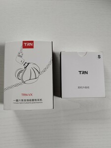 TRN VX イヤホン＋TRN TC ケーブル セット