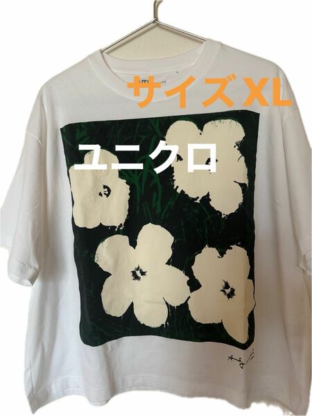 ユニクロ　 Tシャツ　アンディ・ウォーホル コラボ　綿100% 半袖Tシャツ