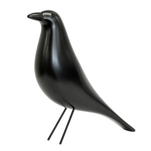 イームズ ハウスバード 鳥 置物 オブジェ アート Eames House Bird リプロダクト品 WA004 (BK) ブラック 黒