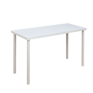  free table desk desk 120cm width depth 45cm simple working bench black TY-1245 (WH) white 
