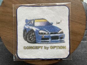 R34 GT-R ハンカチ CONCEPT by OPTION