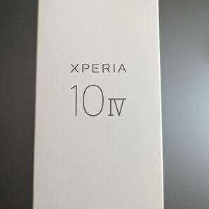 【新品】Xperia 10Ⅳ　ブラック