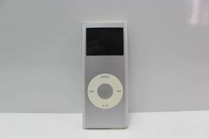 ☆ ジャンク Apple アップルiPod Nano 4GB A1199 シルバー 第二世代