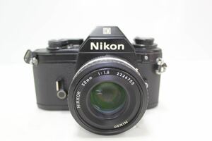 * Nikon Nikon EM lens attaching 50mm film camera camera lens body 