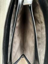 定価31,2万 Berluti TERSIO All In One Scritto Leather Bag ベルルッティ テルシオ オールインワン セカンドバッグ ネログリージョ_画像8