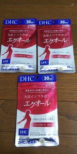DHC エクオール 30日分 3袋 大豆イソフラボン