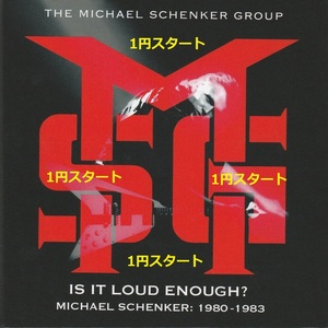 再生は１回！6CD！Michael Schenkerマイケル・シェンカーIs It Loud EnoughディオDIOスコーピオンズSCORPIONSジャパメタLOUDNESS高崎晃MSG