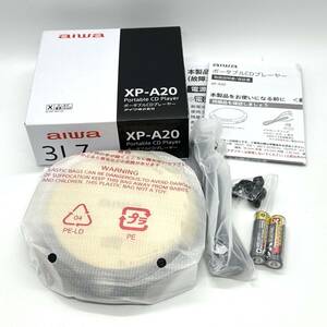 aiwa アイワ ポータブルCDプレーヤー XP-A20 ゴールド