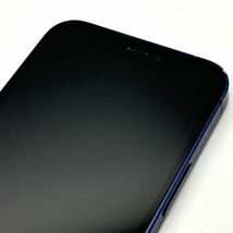 iPhone 12 mini ブルー 64GB simフリー 背面割れ 84%_画像3