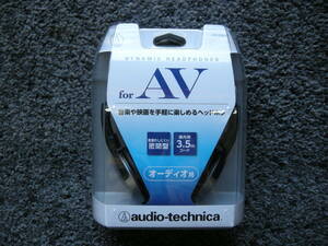 ♪♪audio-technica　ヘッドホン　ATH-250AV　音楽・映画観賞用　軽量 3.5mm接続　ブラック♪♪