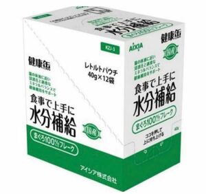 国産 健康缶パウチ 水分補給 まぐろフレーク 40gブランド：アイシア　1箱　12袋入