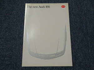  thickness paper packing #1992 year Audi 100 Audi100 catalog # Japanese edition 14 page 
