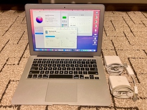 【 送料込 】Apple MacBook Air 13インチ, Early 2015, Core i5 1.6Ghz, 8GB, 1TB SSD, USキーボード